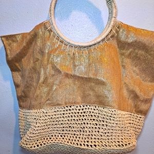 Gold Tote Bag 🌻🌼 used